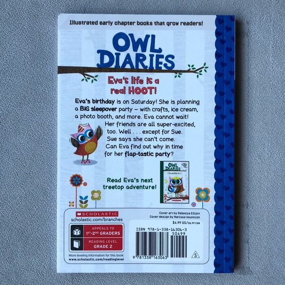 Set of 4 ~ Owl Diaries ~ Books #5, 6, 8, and 9 - Picture 9 of 10